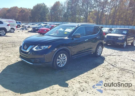 2018 Nissan Rogue Sv z USA, uszkodzony, nr VIN KNMAT2MT5JP592726